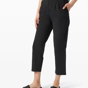 lululemon athletica Your True Trouser HR Crop Black Cropped Athletic Trousers 4